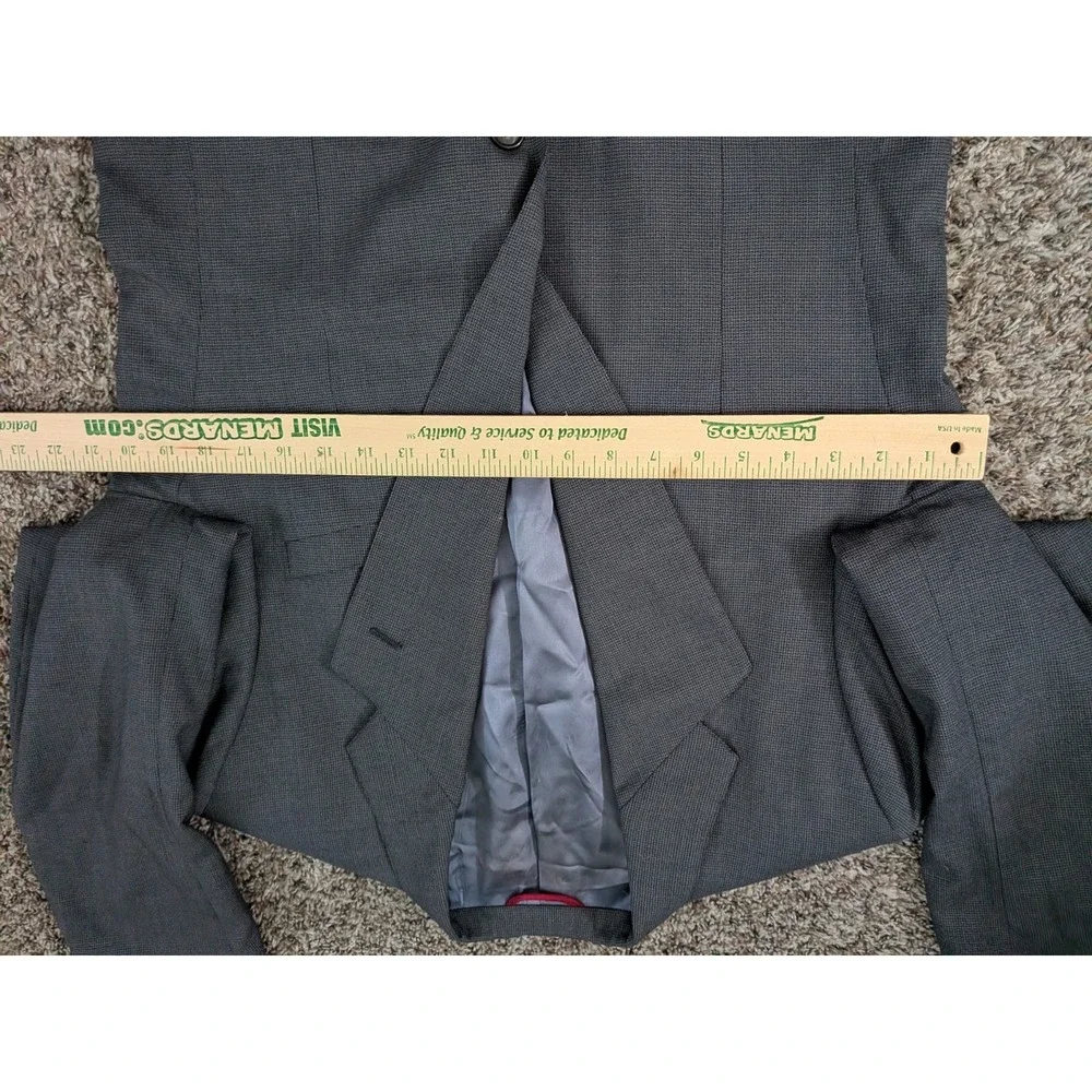 Jos. A. Bank Executive Collection Blazer Jacket Suit‎ Coat Size 40 Gray Wool USA